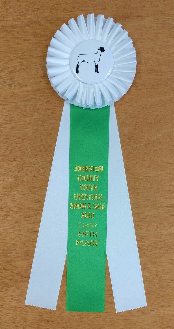 Traditional 15 Award Ribbon Custom Rosette - Custom Award Ribbons -  McLaughlin Ribbon Awards